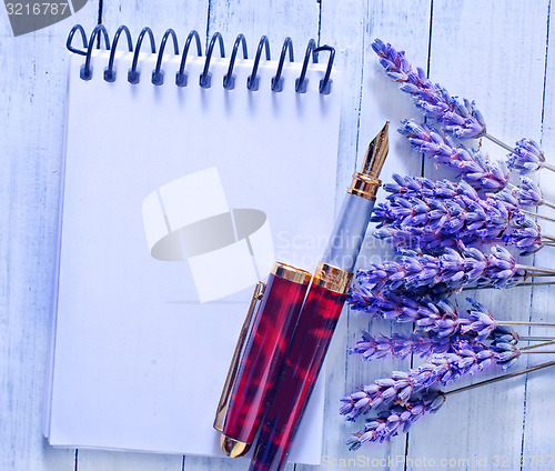 Image of lavender on a table