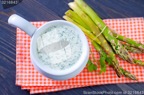 Image of asparagus soup