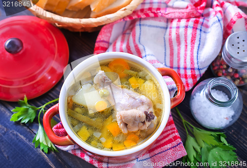 Image of fresh soup