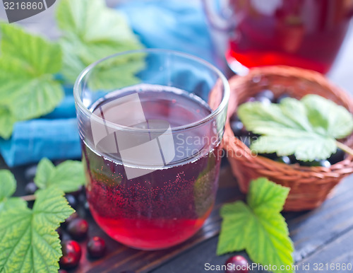 Image of black currant juice