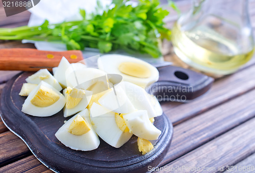 Image of boiled eggs