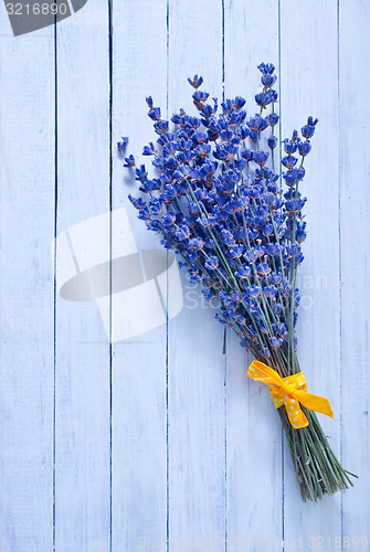 Image of lavender on a table