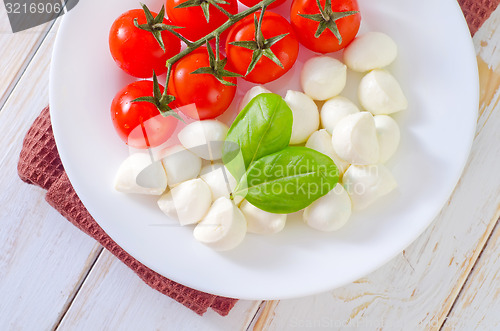 Image of tomato and cheese