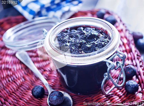 Image of blueberry jam