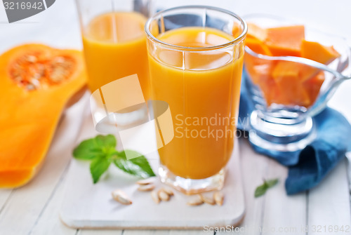 Image of pumpkin juice