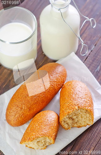 Image of milk and bread