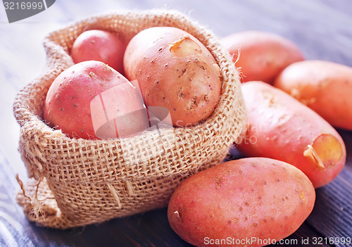 Image of raw potato