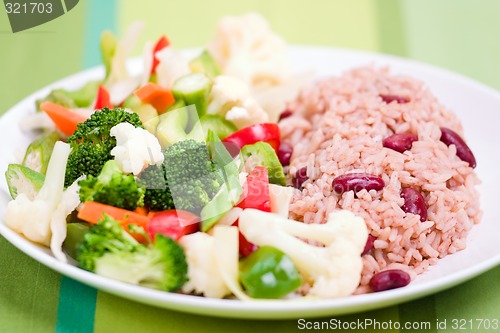 Image of Caribbean Style Rice with Vegetables