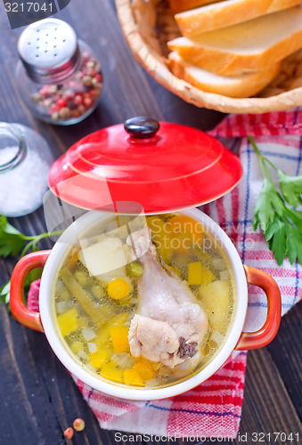 Image of fresh soup
