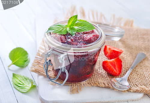 Image of strawberry jam