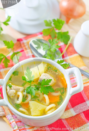 Image of fresh soup