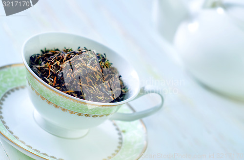 Image of green tea in cup