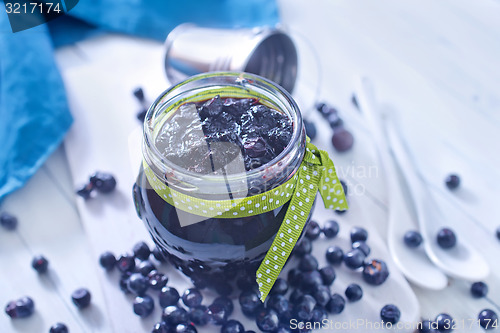 Image of blueberry jam