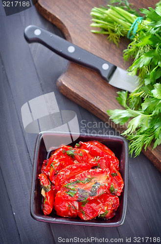 Image of dry tomato