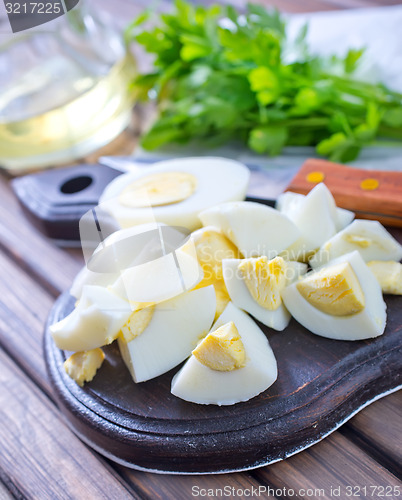 Image of boiled eggs