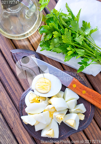 Image of boiled eggs