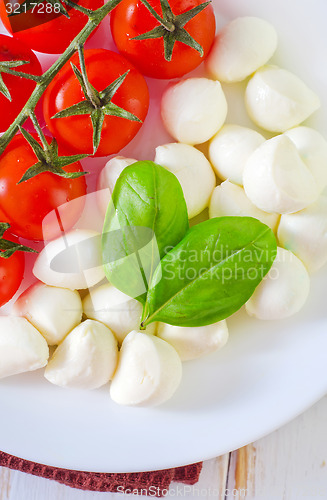 Image of tomato and cheese