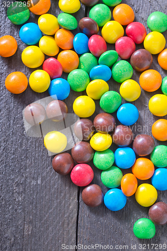 Image of color candy