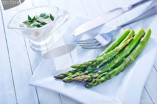 Image of fried asparagus