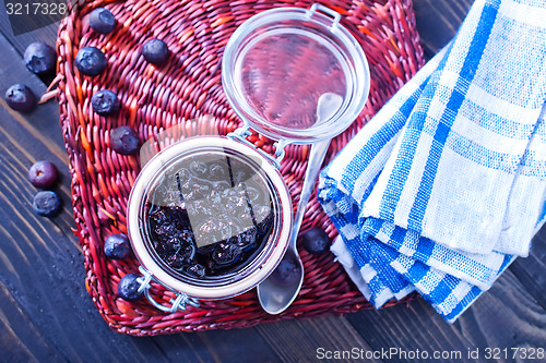 Image of blueberry jam