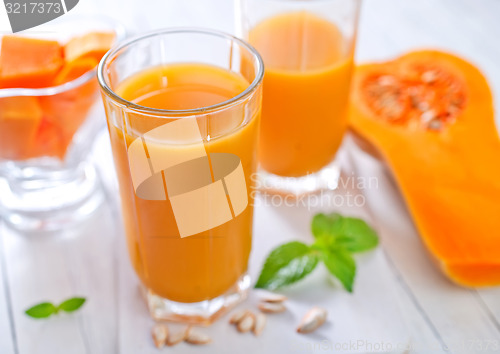 Image of pumpkin juice
