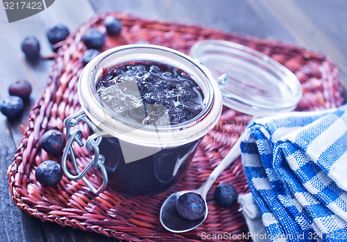 Image of blueberry jam