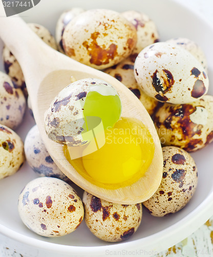 Image of quail eggs