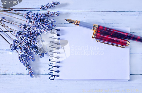 Image of lavender on a table