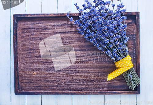 Image of lavender on a table