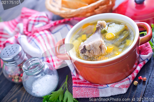 Image of fresh soup