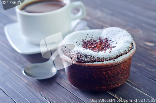 Image of chocolate souffle