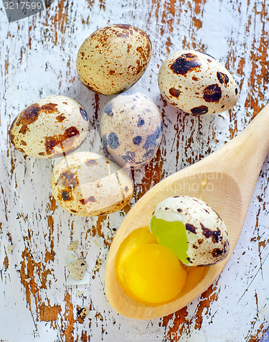 Image of quail eggs