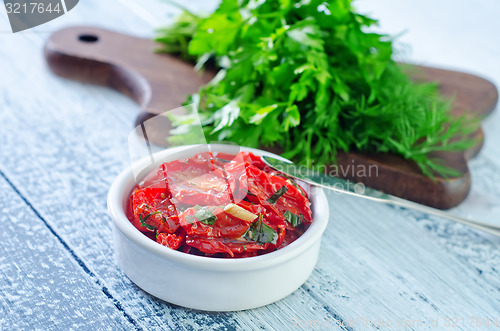 Image of dry tomato