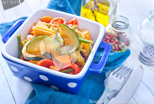 Image of baked vegetables