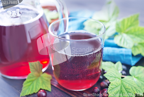 Image of black currant juice