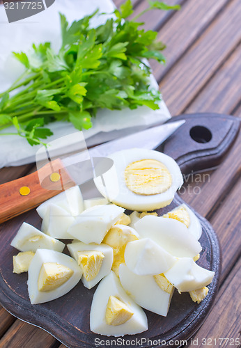 Image of boiled eggs