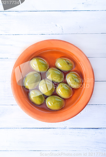 Image of green olives