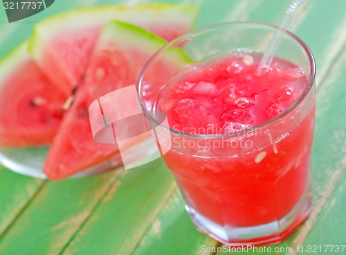 Image of watermelon juice