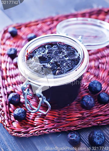 Image of blueberry jam