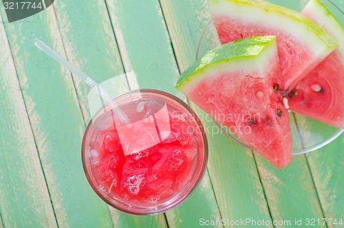 Image of watermelon juice