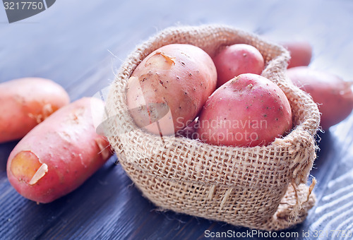 Image of raw potato