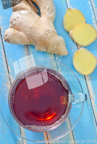 Image of tea with ginger