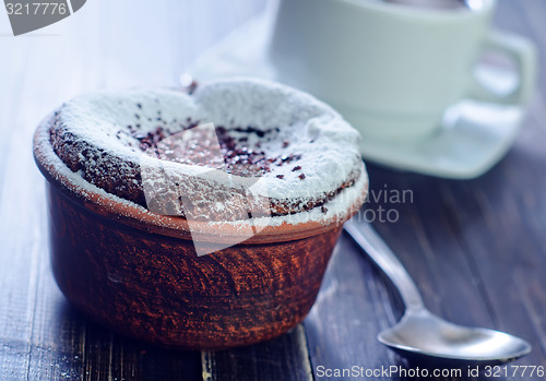 Image of chocolate souffle