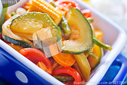 Image of baked vegetables