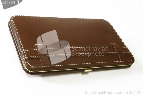 Image of Leather manicure case