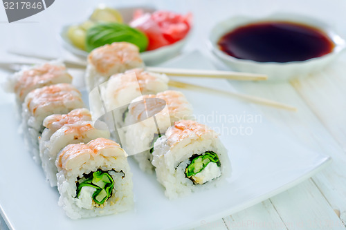 Image of sushi