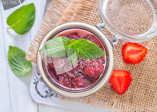 Image of strawberry jam