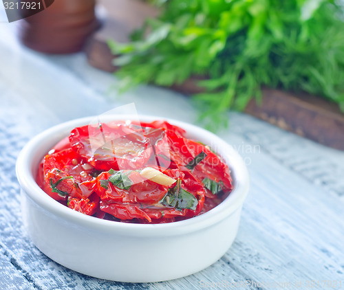 Image of dry tomato