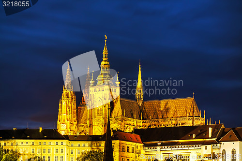 Image of The Prague castle close up