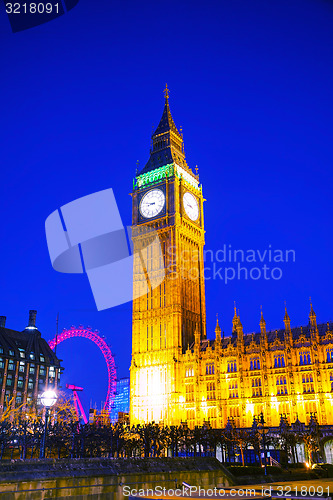 Image of Clock tower in London